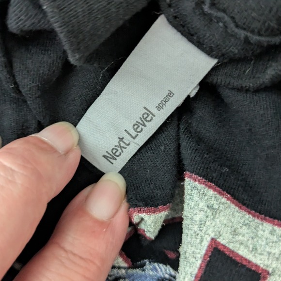 America Chuck Norris Black 100% Cotton Crew Neck Short Sleeve T-shirt Men Size L - Picture 7 of 7